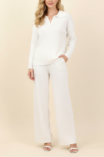 Women's Two Piece Knit Set - 图片 6