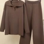 Women's Two Piece Knit Set