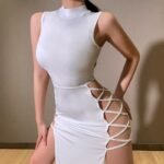 Summer Women's Half Turtleneck Vest - 图片 7