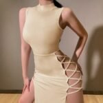 Summer Women's Half Turtleneck Vest - 图片 5