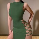 Summer Women's Half Turtleneck Vest - 图片 8