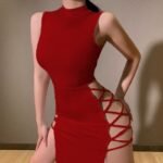 Summer Women's Half Turtleneck Vest - 图片 4