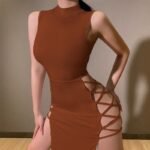 Summer Women's Half Turtleneck Vest - 图片 3