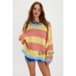 Striped Sweater Women - 图片 3