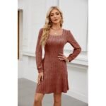Women's  Long Sleeve Dress - 图片 8